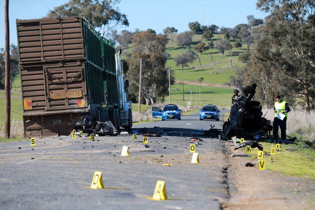 TRAGEDY: In 2013, a 60-year-old Wagga man died after a three-car collision on Culcairn-Holbrook Road. A councillor has urged Greater Hume to look into the "dangerous" condition of the road. 
