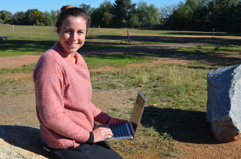 TECHNOLOGY FOCUS: Landcare co-ordinator with Mid Murrumbidgee, Maddy Gorham will be at the drones in agriculture event. 