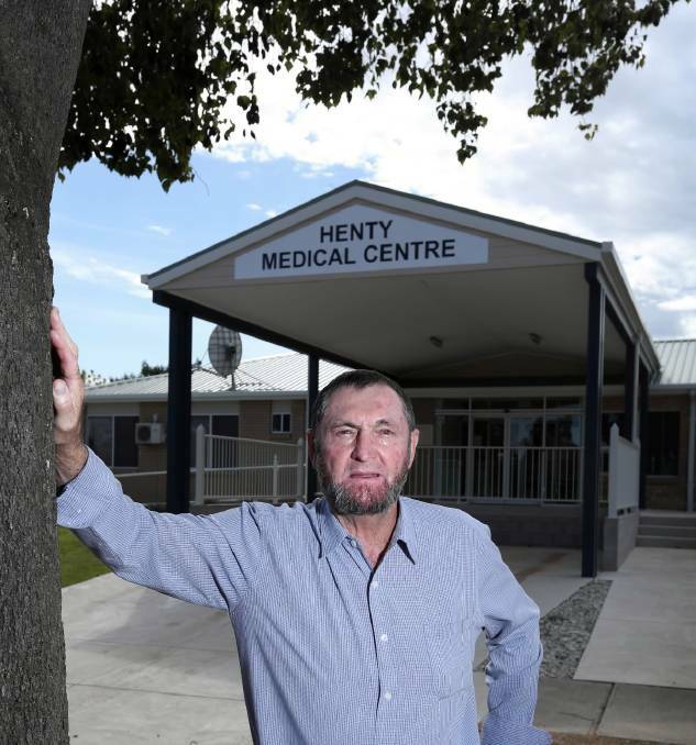 TACKLING THE ISSUES: Mick Boughan is the chairman of Henty's Local Health Advisory Committee. The committee recently hosted a cancer awareness information session. 