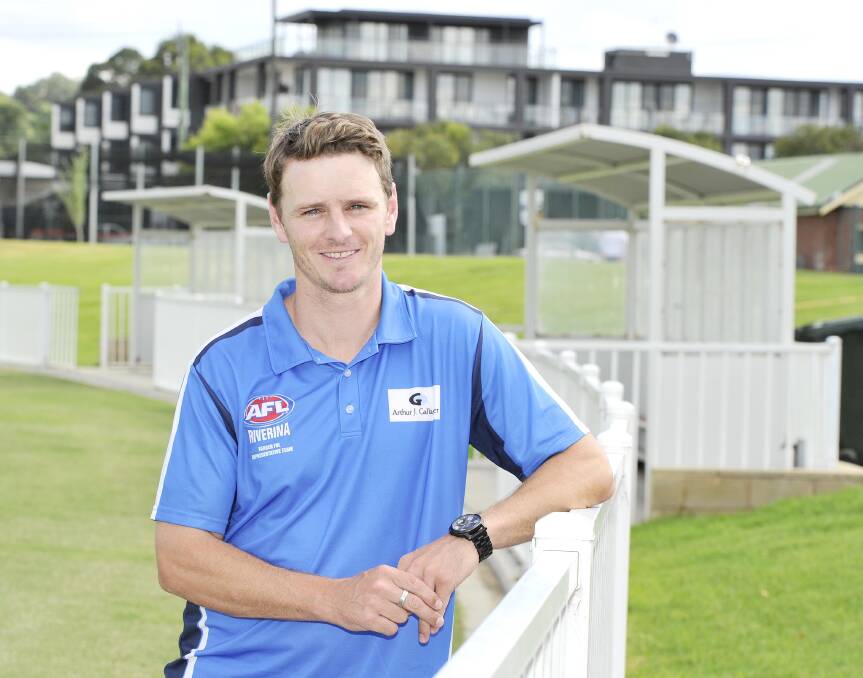 NEW LEADER: Ryan Forsyth has been announced as the new coach of the Farrer League representative team. Picture: Kieren L Tilly