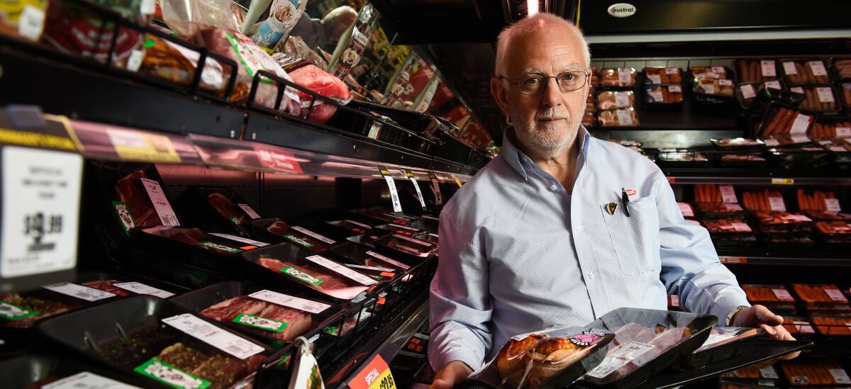 LOOKING AHEAD: jINDERA IGA supermarket owner Bob Mathews is seeking feedback on a plan to phase out plastic bags at his store.