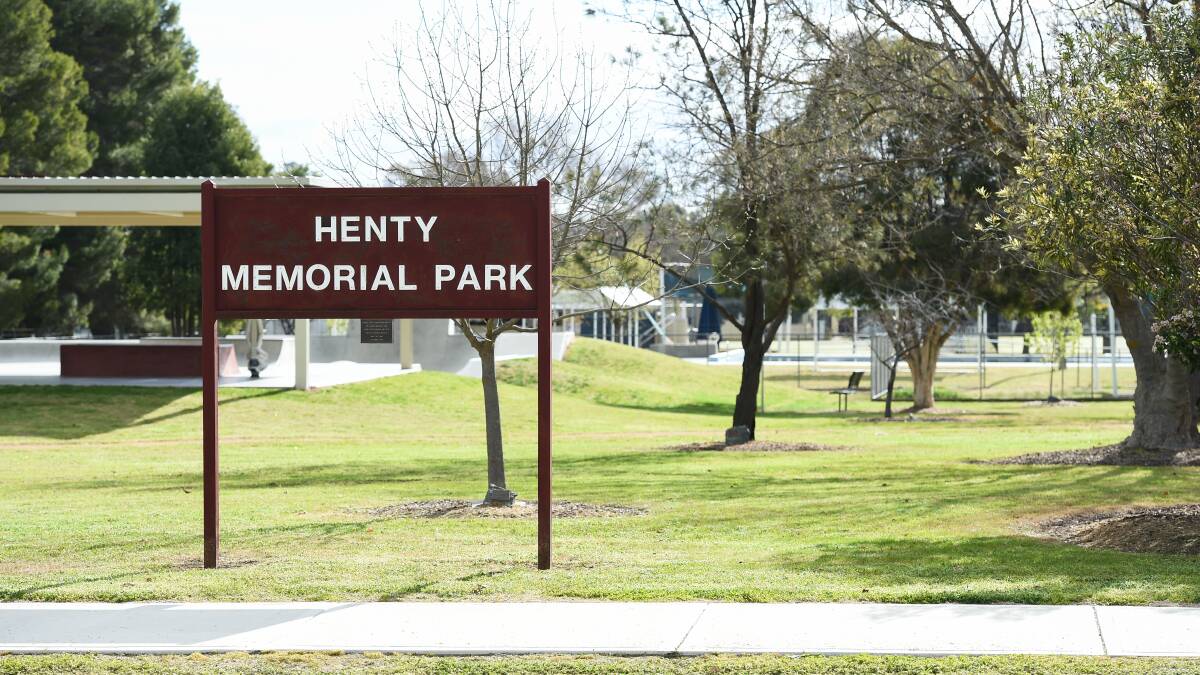 Not alone: The park which contains Henty's swimming pool will not be alone in having 'memorial' in its name after Greater Hume councillors agreed the refurbished aquatic centre should be titled the Henty War Memorial Swimming Pool.