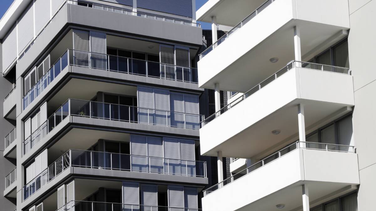 Apartments set to take brunt of fall