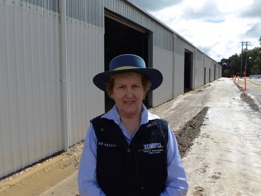 Lyn Jacobsen, Country Lifestyle co-ordinator, has welcomed the completion of the Taylor Wood Pavilion in time for the field days.