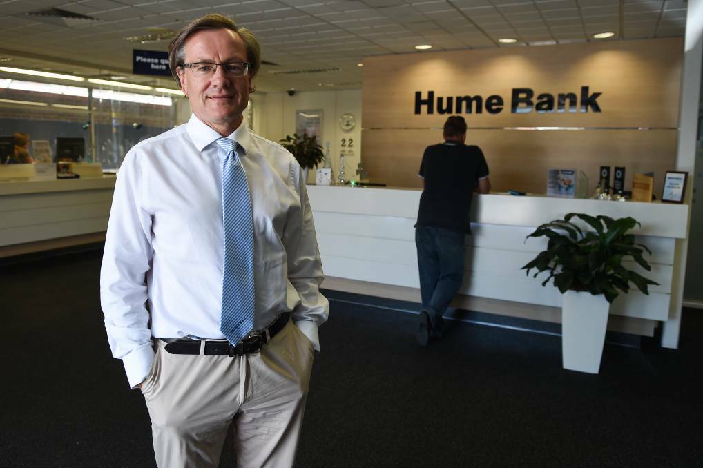 Hume Bank chief executive David Marshall says he is working to fix the issue with the third party company and urges customers to call 1300 004 863 if they have any concerns.