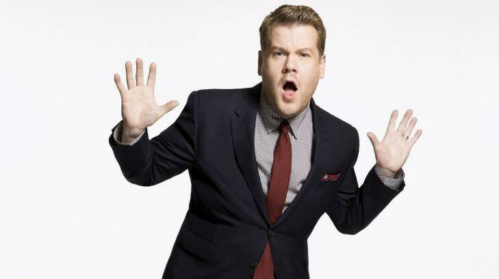 James Corden, who hosts <i>The Late Late Show</i> will voice Peter Rabbit. Photo: Art Streiber