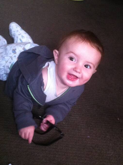 Tyler Lucas-Wilkinson, 9 months.