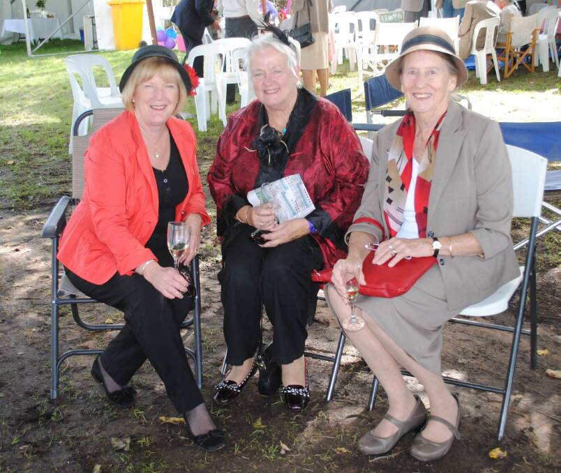Wendy Johnstone, Jill Livingstone and Liz Ralston