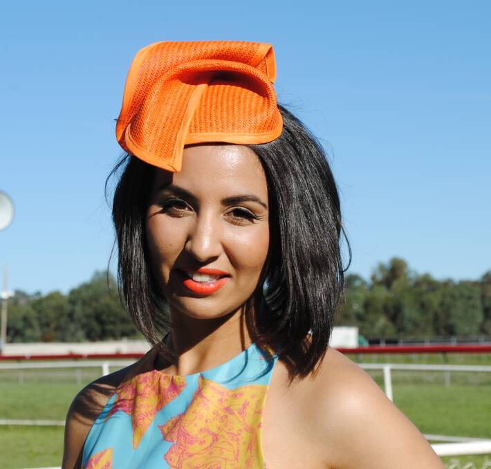 Most Fashionable Hat winner Zahra Elsenussi
