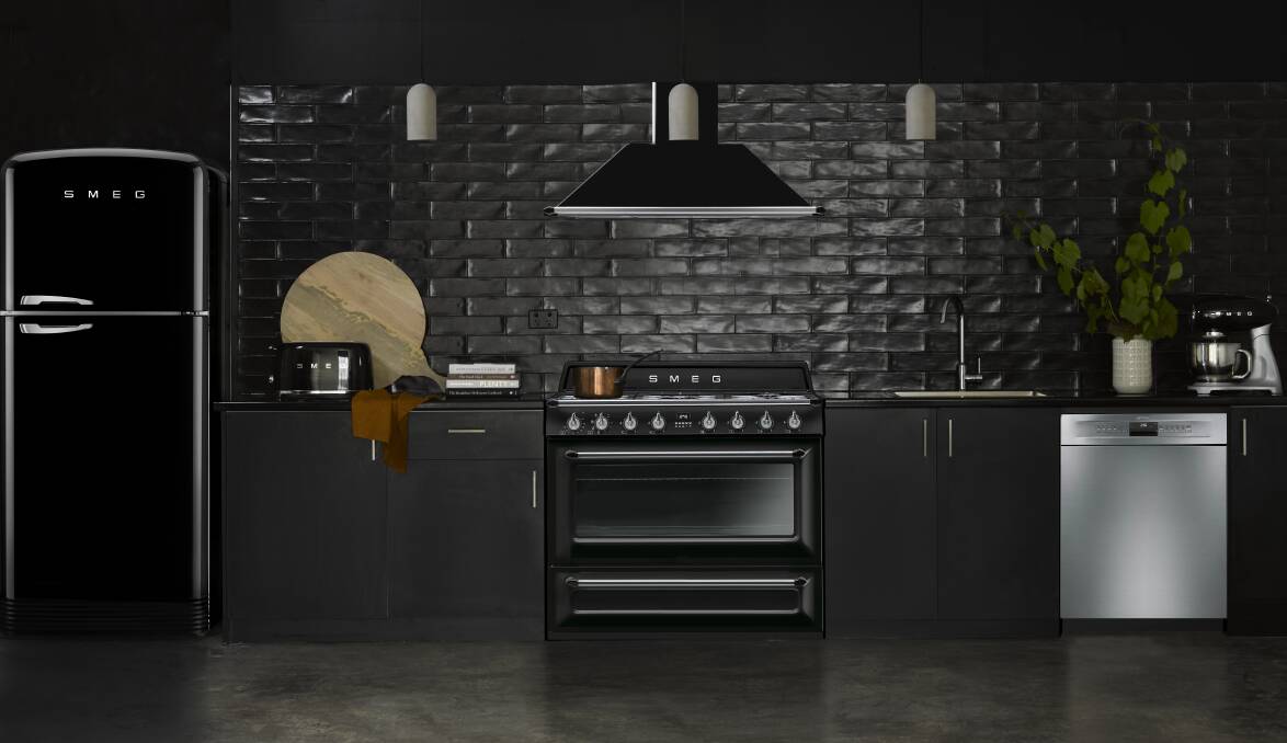 TREND: black kitchens are timeless and can be incorporated into various homes, whether the homes have a Scandi theme or a focus on retro design.
