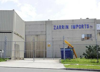 Scrutinised ... the Ausie Foods factory, formerly Zarrin Imports.