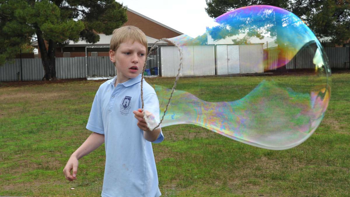 Ashmont Public School pupils discovered a love of all things science during the school's science day. Picture: Riverina Leader