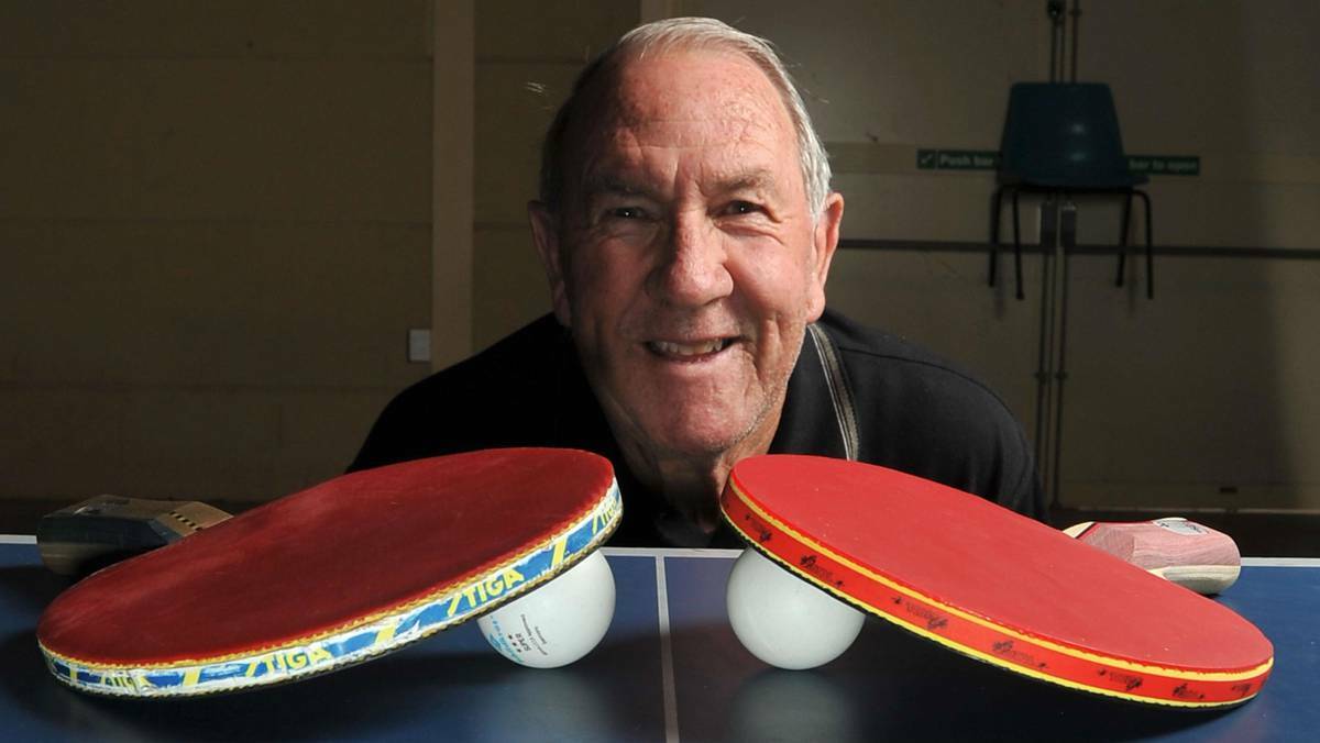 Trevor Neander, coordinator of table tennis in the Glenfield Community Hall, is hoping to see the sport experience a resurgence. Picture: Riverina Leader