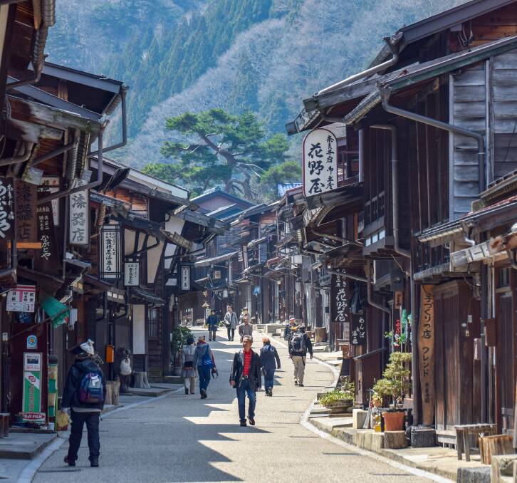 On the ancient Nakasendo Highway. Picture by Shutterstock