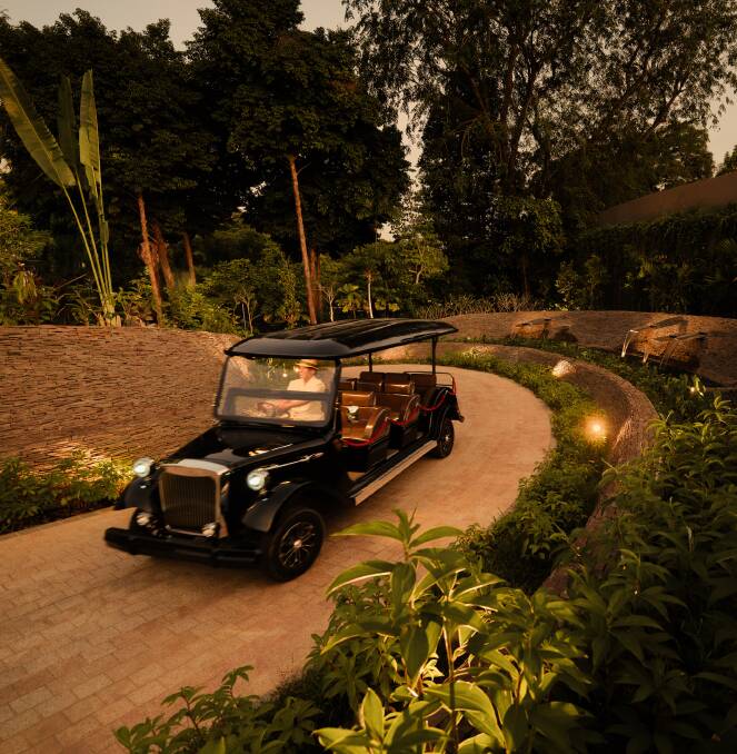 A rolls Royce buggy.