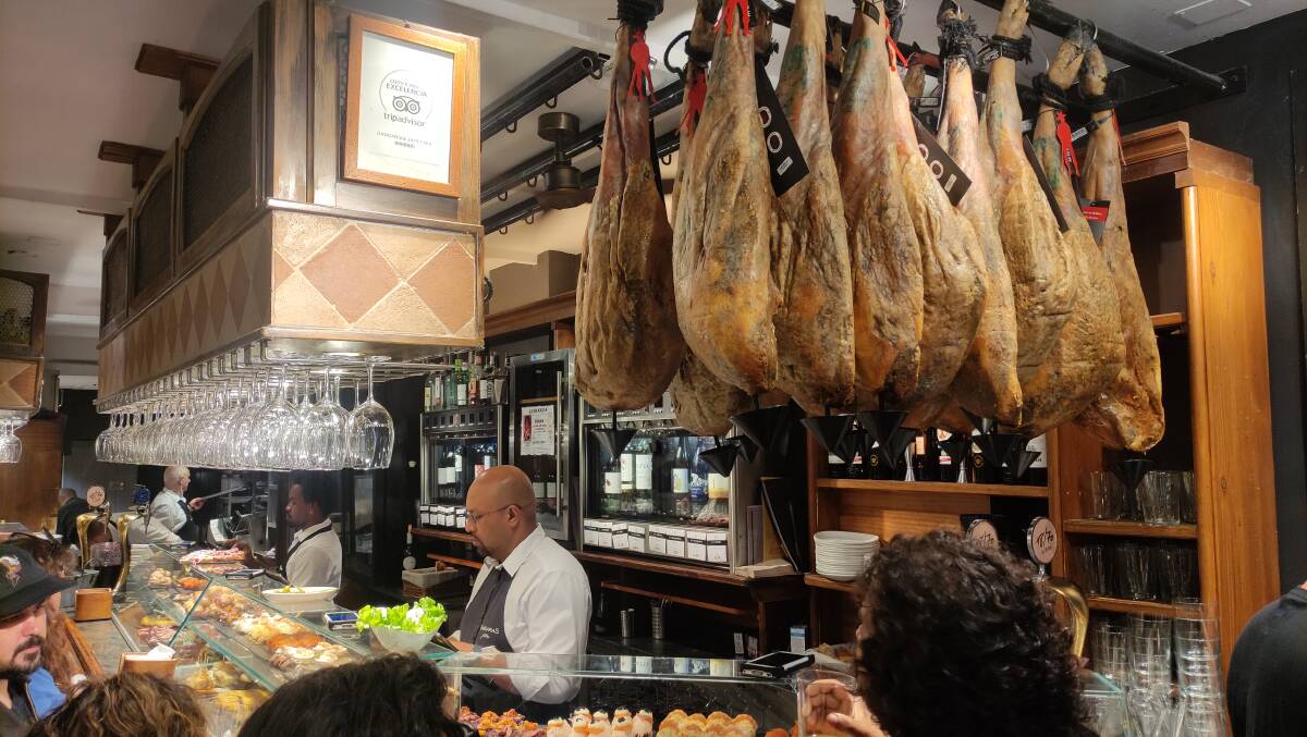 San Sebastian's Old Town. Picture by Steve McKenna San Sebastian's Old Town. Picture by Steve McKenna