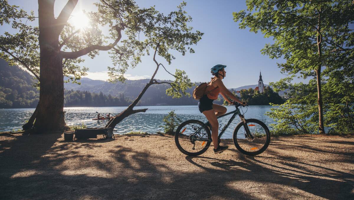 An Intrepid cycling tour in Slovenia. An Intrepid cycling tour in Slovenia.