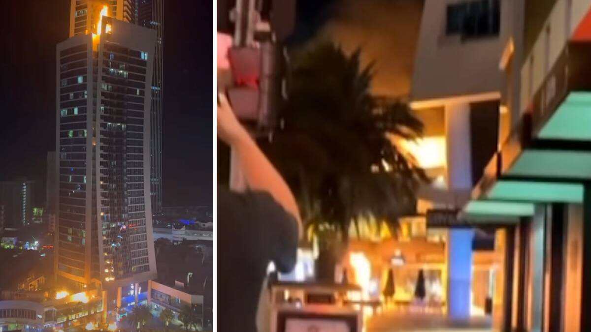Witnesses to the hotel fire captured photos. Pictures X Witnesses to the hotel fire captured photos. Pictures X