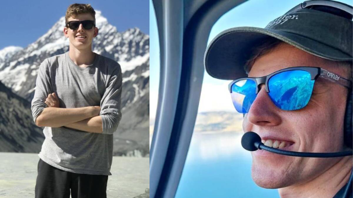 New Zealand pilot Blake Wilson died in a helicopter crash on Cairns Esplanade. Picture Blake Wilson/Facebook