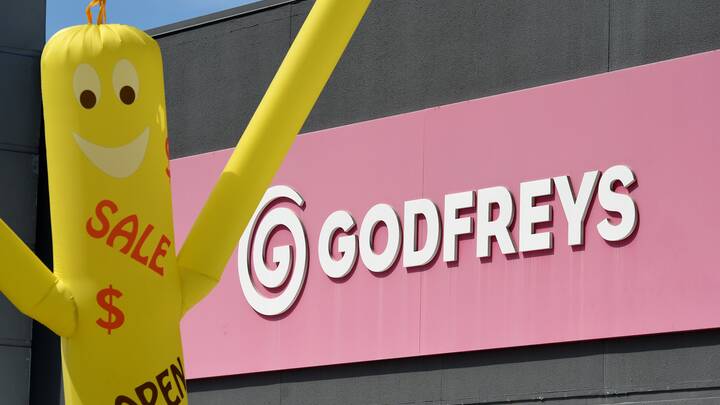 Godfreys declared major sales after entering voluntary administration. Picture AAP Image/Dan Peled