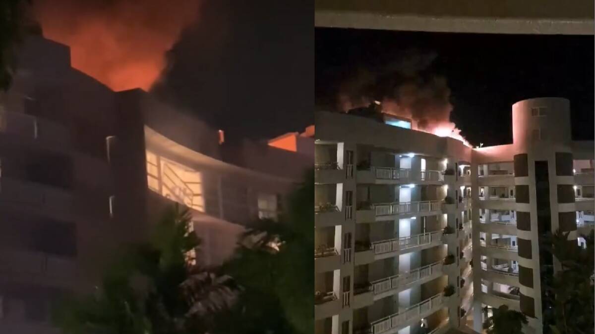 Still images from onlooker-captured videos of the helicopter crash. Pictures David Veronica Knight/Ben Pennings 