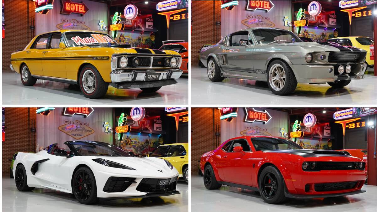 More than 80 classic cars have been listed for auction between October 4 and 14 by Seven82MOTERS. Picture supplied More than 80 classic cars have been listed for auction between October 4 and 14 by Seven82MOTERS. Picture supplied