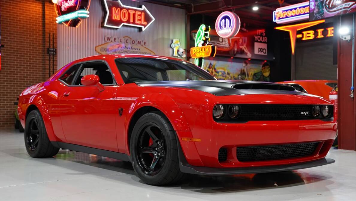 2018 Dodge Challenger SRT Demon. Picture supplied 2018 Dodge Challenger SRT Demon. Picture supplied