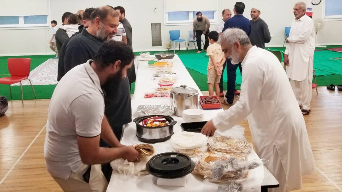 Iftar dinners have been well attended by Muslims in Wagga, with many families also opening their homes to each other. Picture supplied