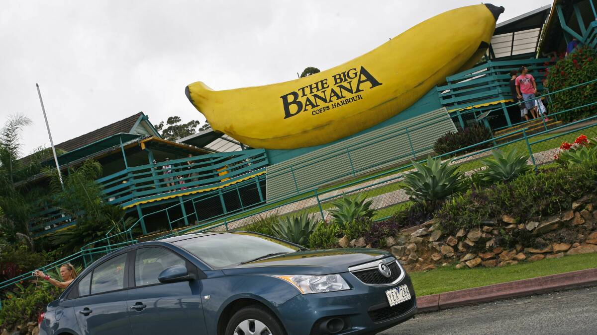 Holden Cruze at the Big Banana Coffs Harbour, NSW. Picture: Jonathan Hawley Holden Cruze at the Big Banana Coffs Harbour, NSW. Picture: Jonathan Hawley