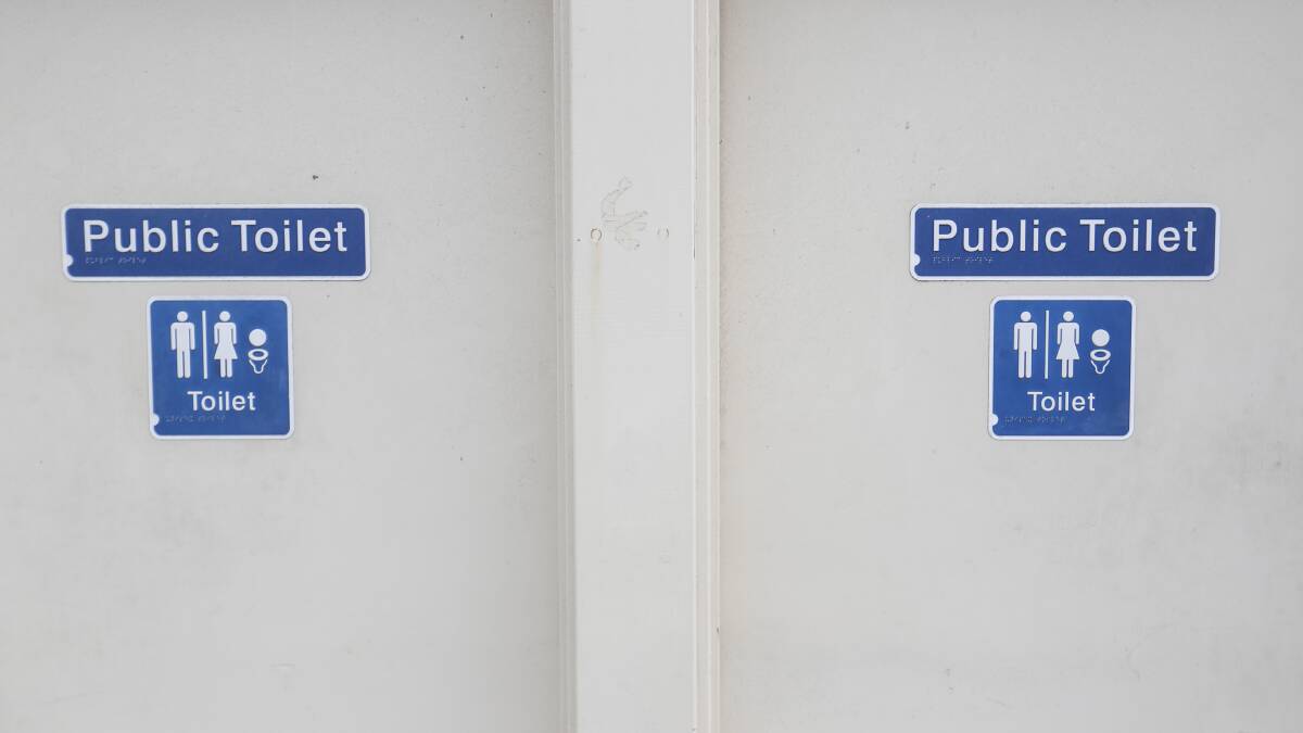 Public toilets. Picture by Morgan Hancock Public toilets. Picture by Morgan Hancock