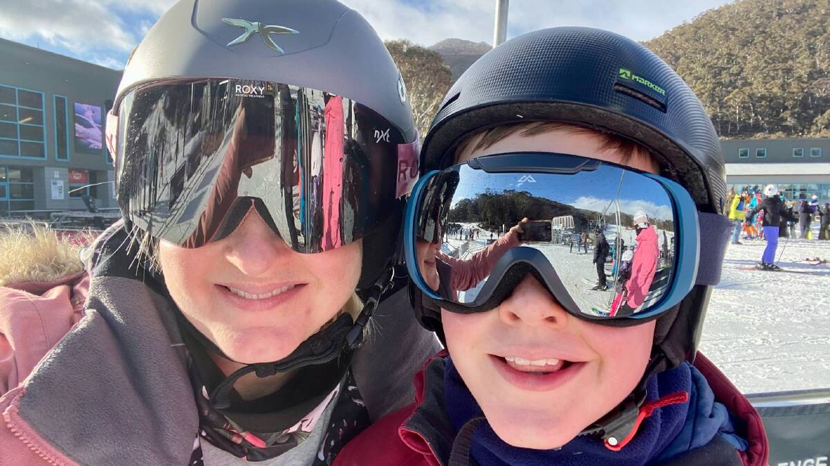 Dru Dundon and son Angus. Picture supplied Dru Dundon and son Angus. Picture supplied