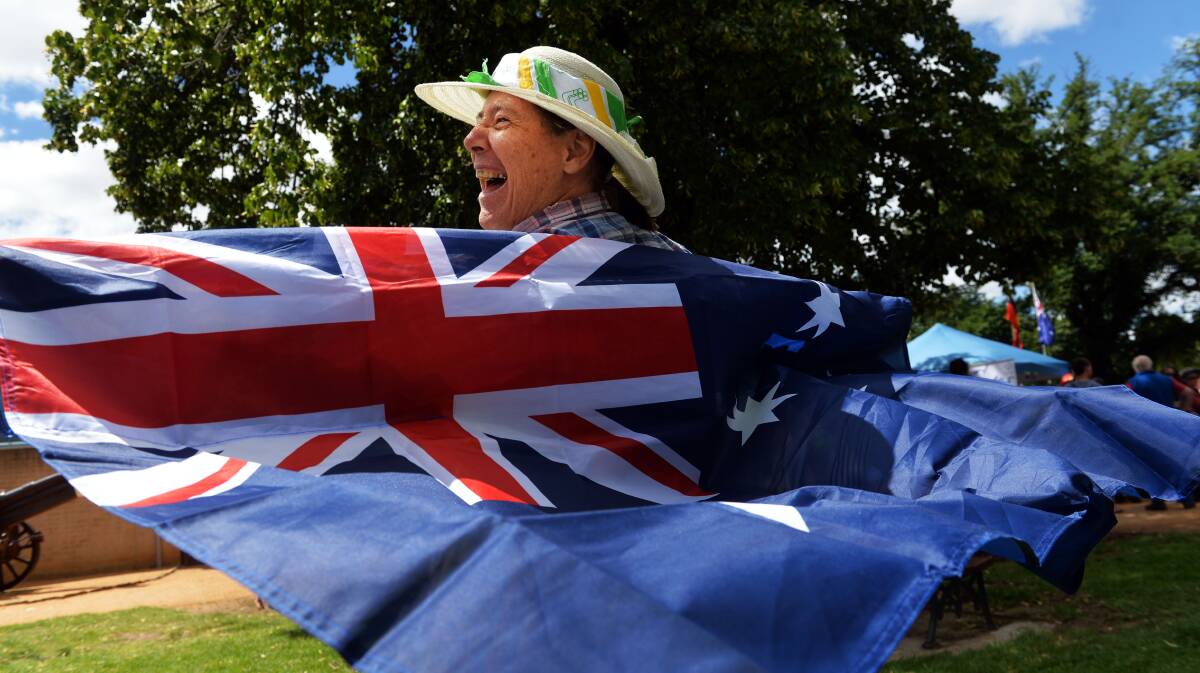Australia Day celebrations at Castlemaine. Picture by Mavis Price. Australia Day celebrations at Castlemaine. Picture by Mavis Price.