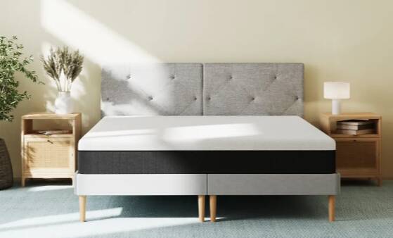 Click the image to shop Emma Sleep's Comfort Essential mattress at 45 per cent off, down to $561. Photo supplied. Click the image to shop Emma Sleep's Comfort Essential mattress at 45 per cent off, down to $561. Photo supplied.