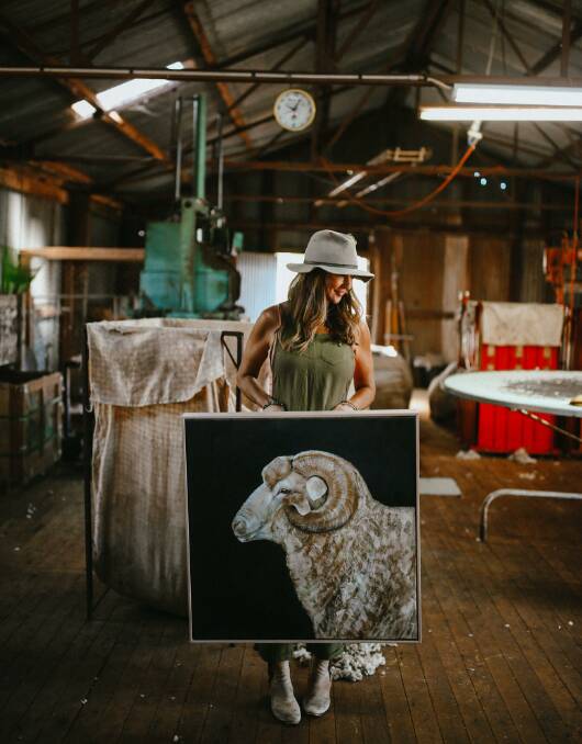 IN THE FRAME: Work from guest artist Kyah Wilson which will feature at the upcoming Jugiong exhibition. Picture: Supplied