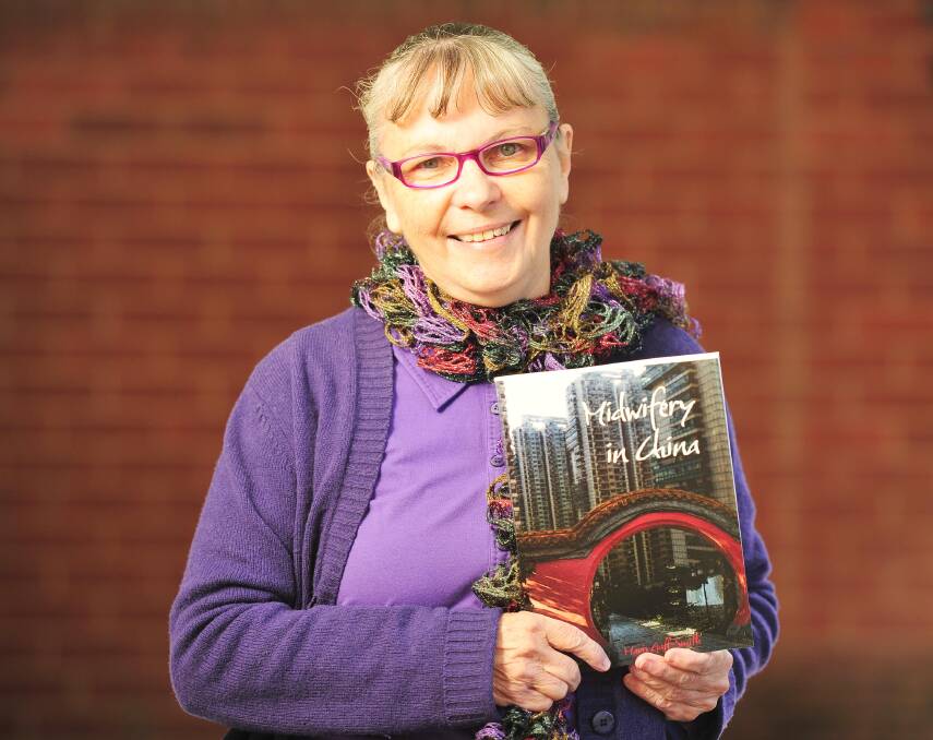 VISITING THE ROCK: Midwife and author Mavis Gaff-Smith will speak at a charity fundraising event in the eastern Riverina. 
