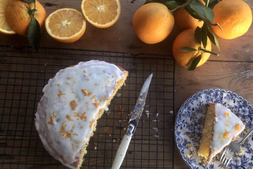 IDEAL TREAT: Here's the recipe for Lo Corcoran's orange cake that makes an ideal accompaniment at morning tea or somethign for the cake tin. 