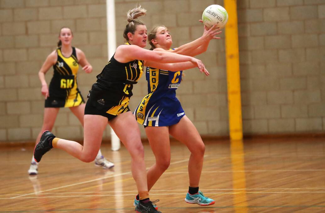 STRONG SEASON: Claire Wallace in action against Wagga Tigers earlier this year. Picture: Emma Hillier