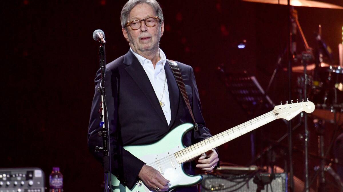 Eric Clapton in March 2020. Picture: Getty Images