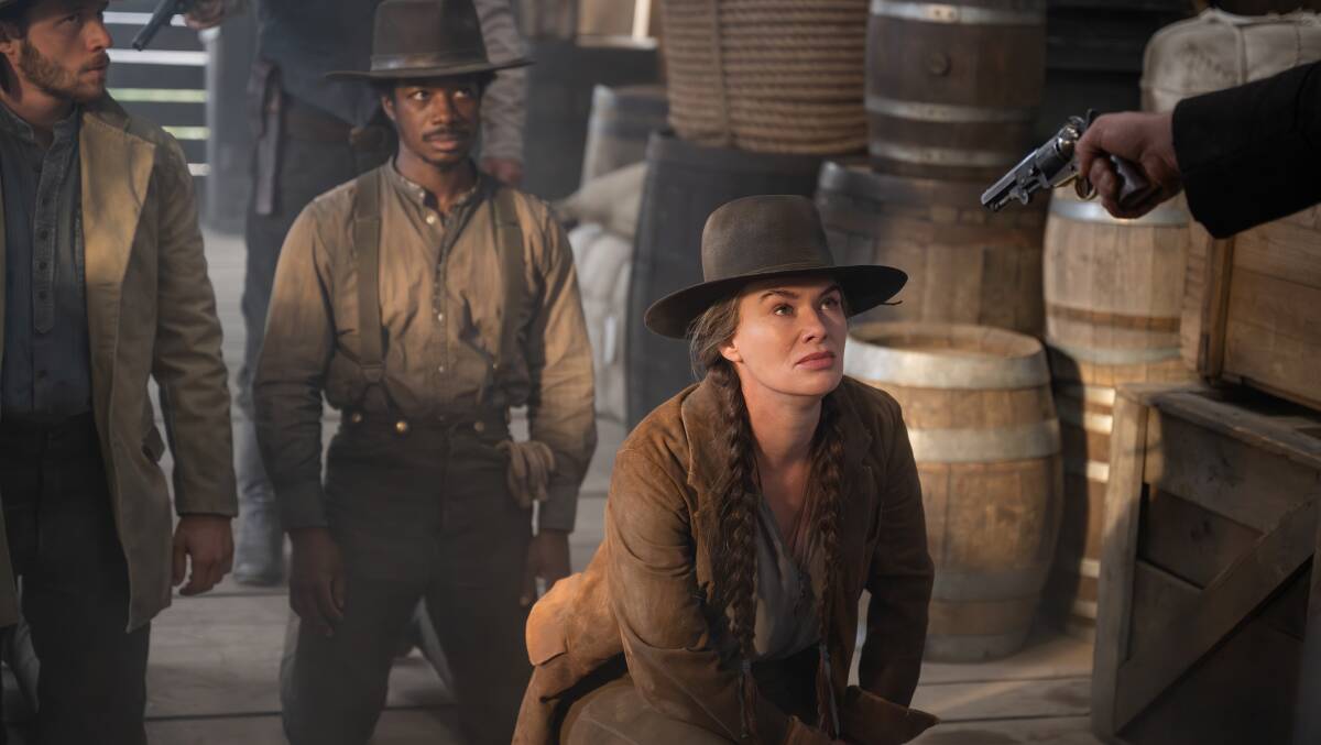 Lena Headey in The Abandons. Picture by Netflix Lena Headey in The Abandons. Picture by Netflix