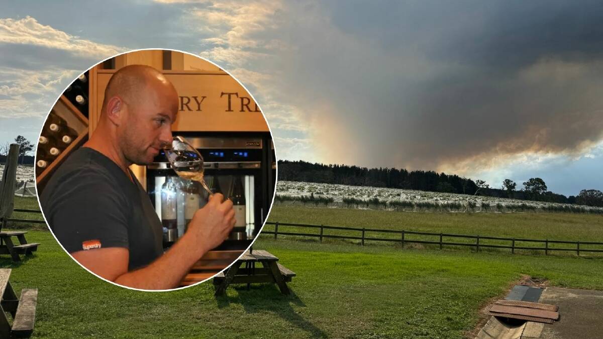 'This burn could be absolutely catastrophic for my business': Cherry Tree Hill general manager David Lorentz said. Picture supplied 'This burn could be absolutely catastrophic for my business': Cherry Tree Hill general manager David Lorentz said. Picture supplied