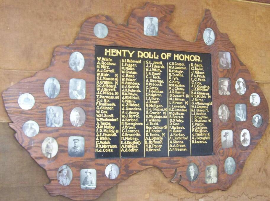 Haberecht Honor Roll and its history