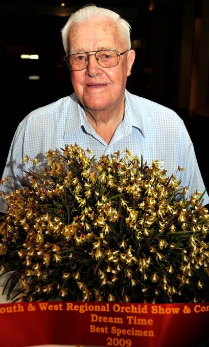 VALE: Arthur David Cochrane: December 18, 1923 to October 15, 2018, pictured here in 2009 with his prize-winning orchids.