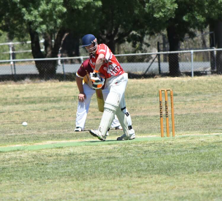 SEASON SUCCESS: Division One's most valuable player award was shared on 17 votes by Henty's Mark White (pictured) and Todd Hannam (TRYC).
