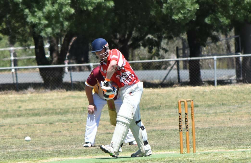 TOP: The leading run scorer in Division One is Henty veteran Mark White who has compiled 248 runs at an average of 82.67.
