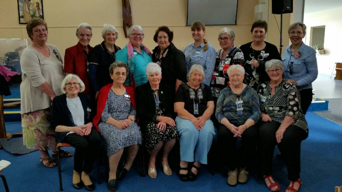 LEADING LADIES: The new executive for the coming year for Murray Group CWA, with Beryl Brain, the recent guest speaker. Picture: Contributed