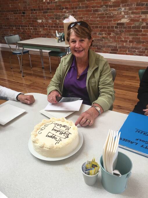 CELEBRATION: Marlene Skeers enjoyed a birthday and a B grade win.