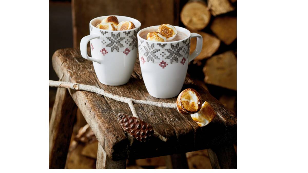 WINTER WARMERS: A mug of hot chocolate with marshmallows never disappoints. Photo: Villeroy & Boch
