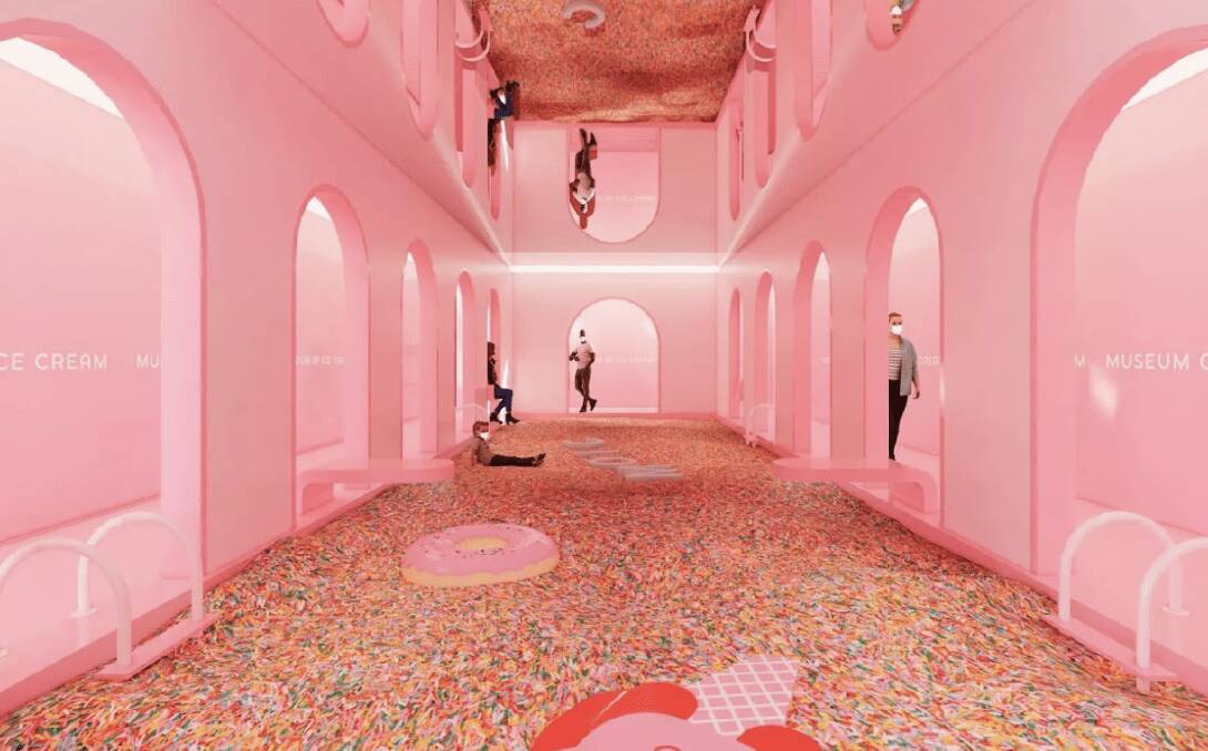 The colourful museum of ice cream. The colourful museum of ice cream.