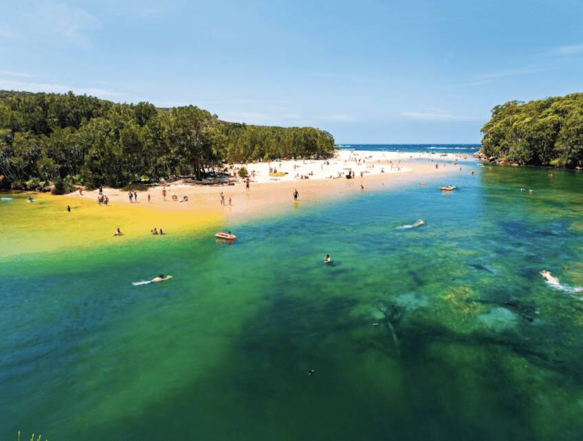 The beautiful Wattamolla. The beautiful Wattamolla.