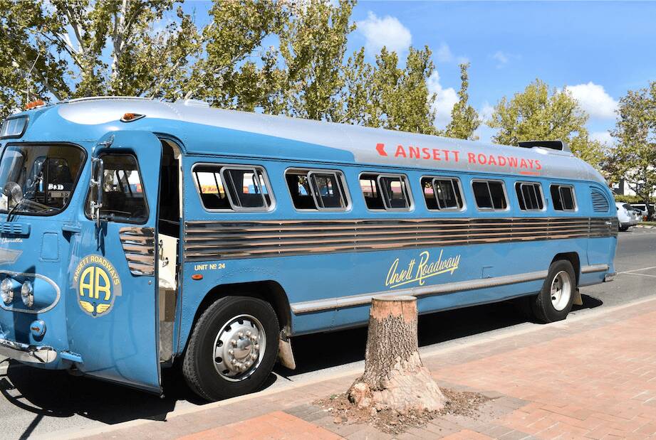 The 1950s bus The 1950s bus